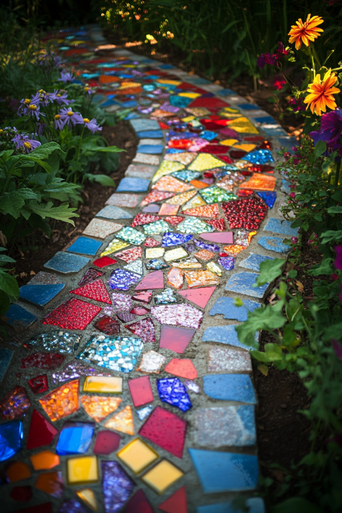 1. Mosaic Magic: Transforming Broken Tiles into Art