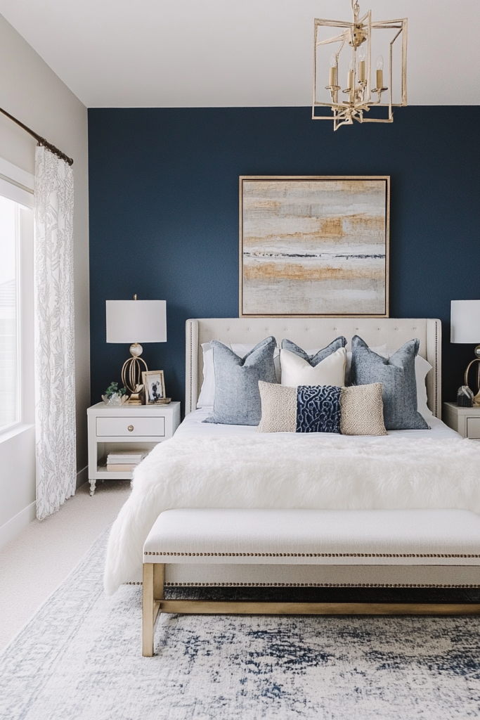 1. The Classic Navy Wall
