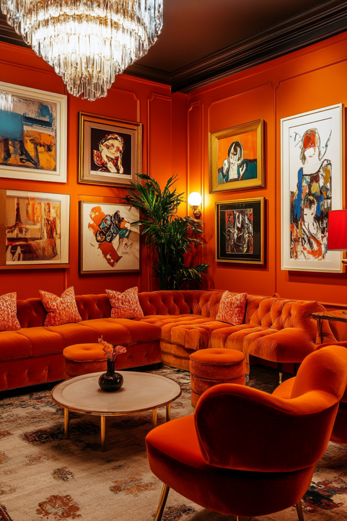 10. Eclectic Wall Gallery