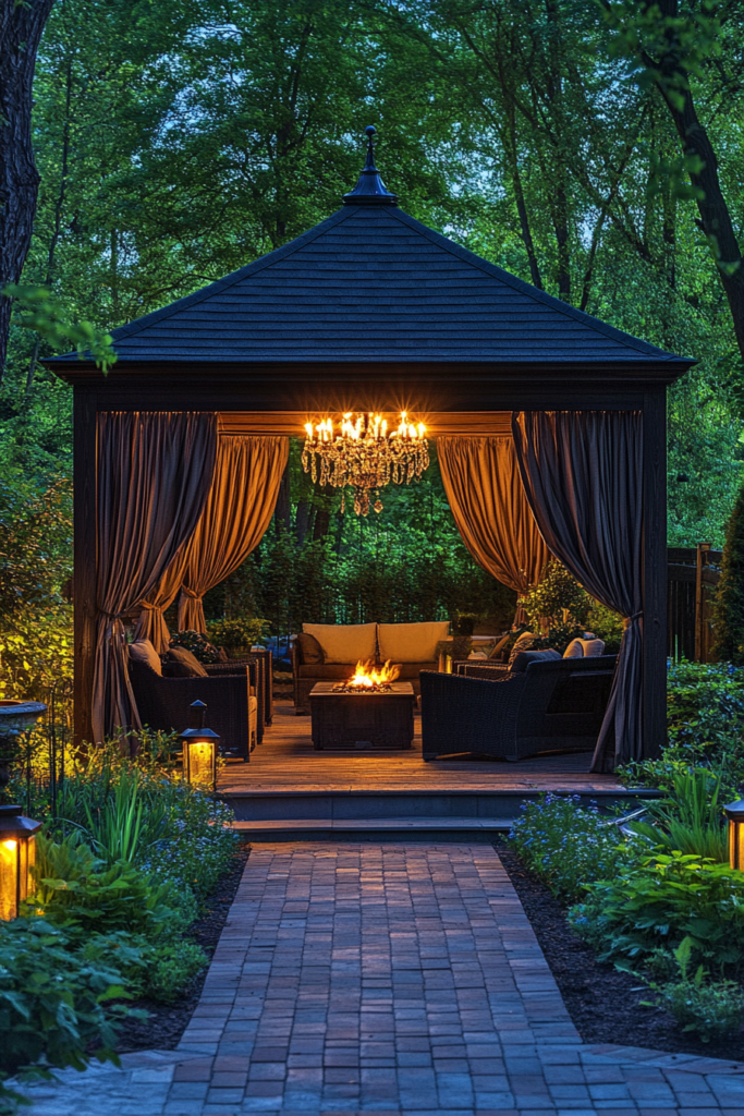 10. Gazebos: Elegant Outdoor Rooms