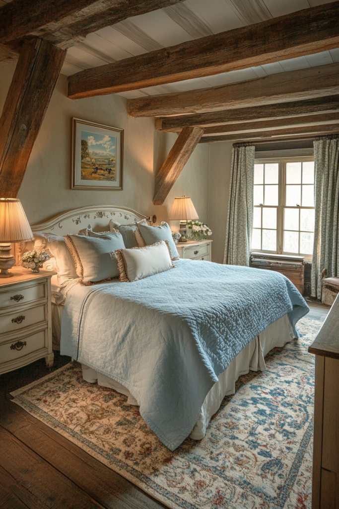 10. Rustic Retreat with Weathered Textures