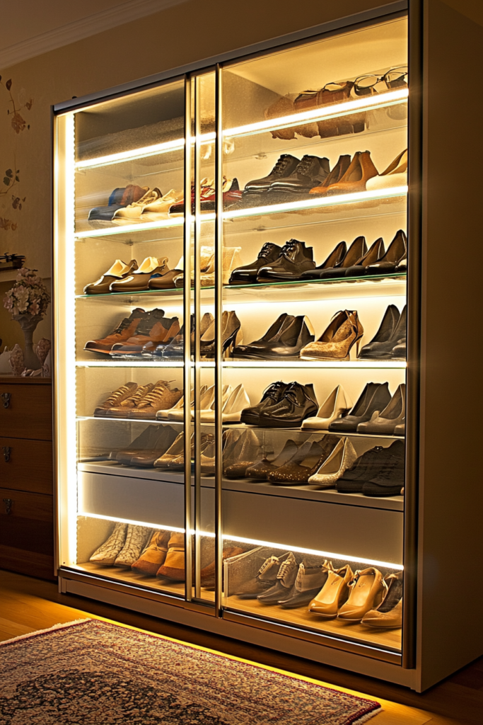 11. Create a Shoe Closet with Pax