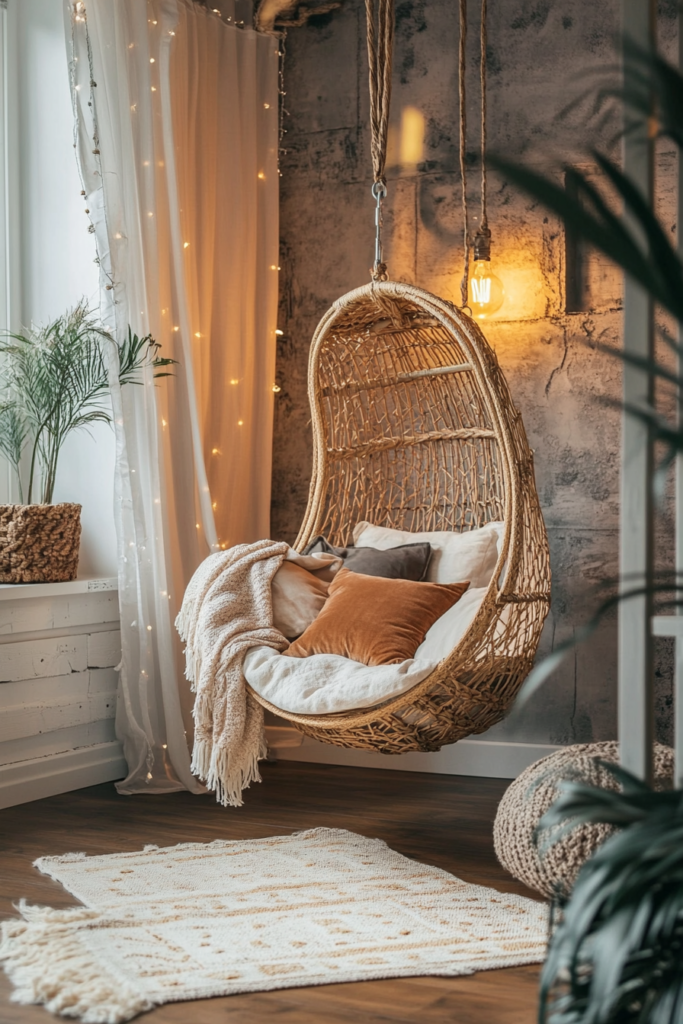 11. Hanging Chairs