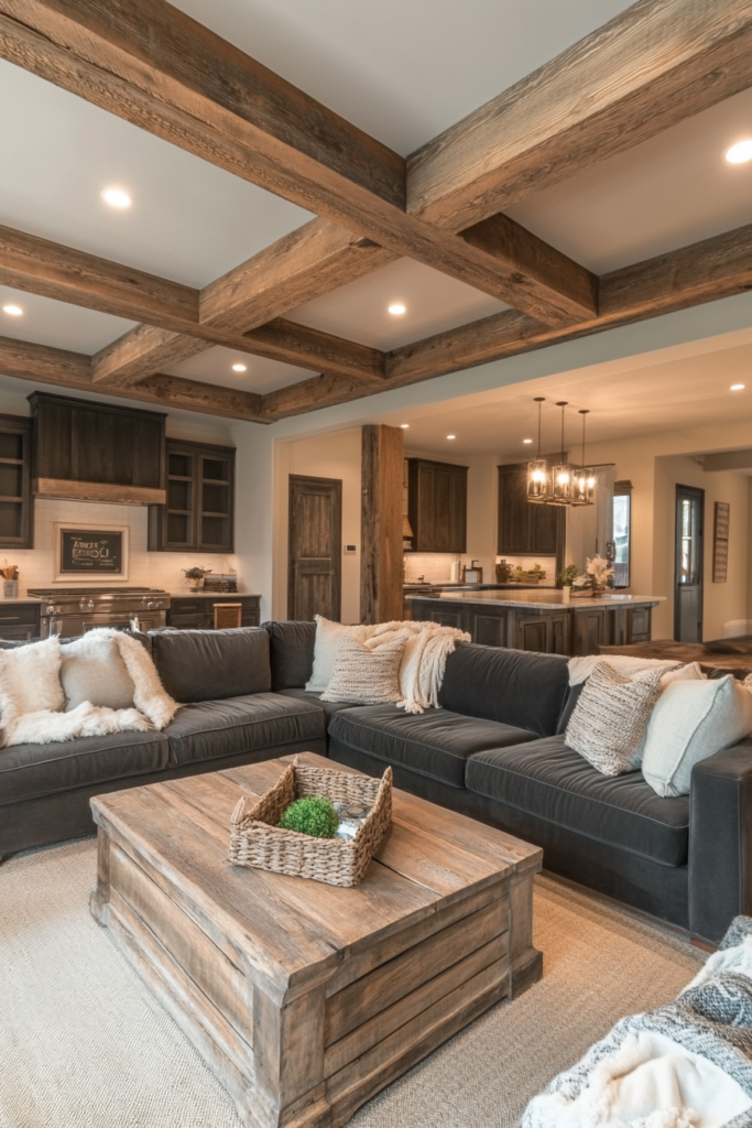 11. Rustic Charm with Farmhouse Touches