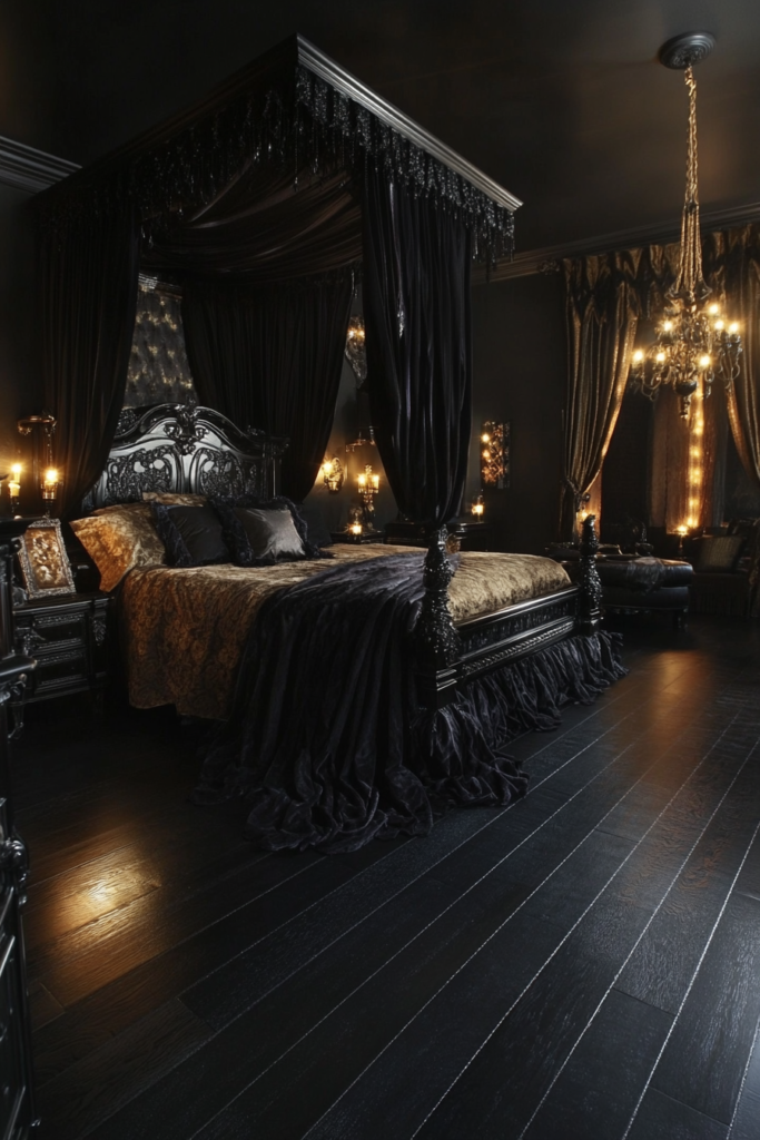 12. Dark Hardwood Flooring