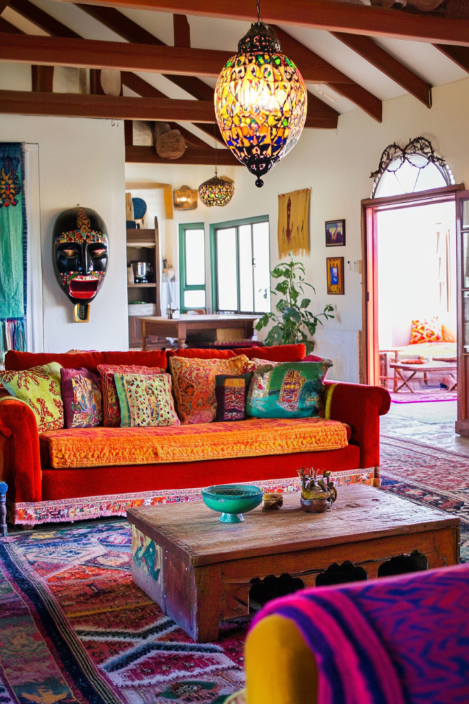 13. Cultural Connection: Incorporating Global Decor
