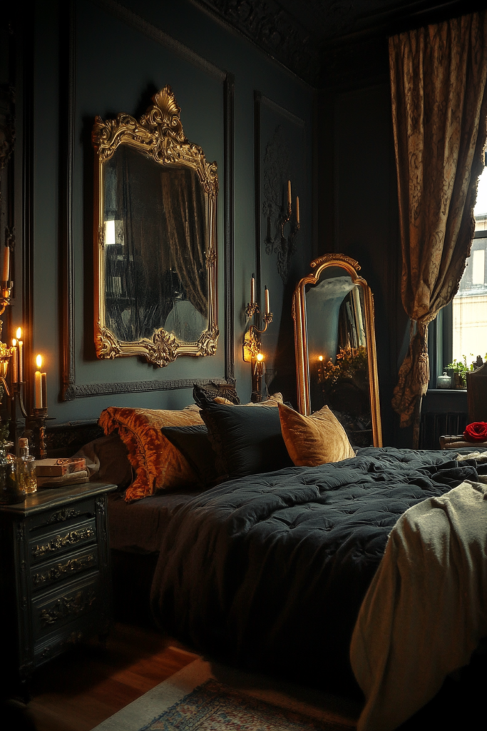 13. Gilded and Metallic Accents