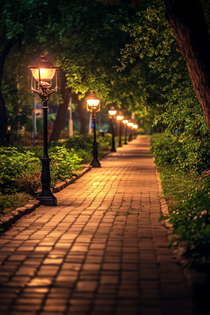13. Low-Voltage Garden Lights