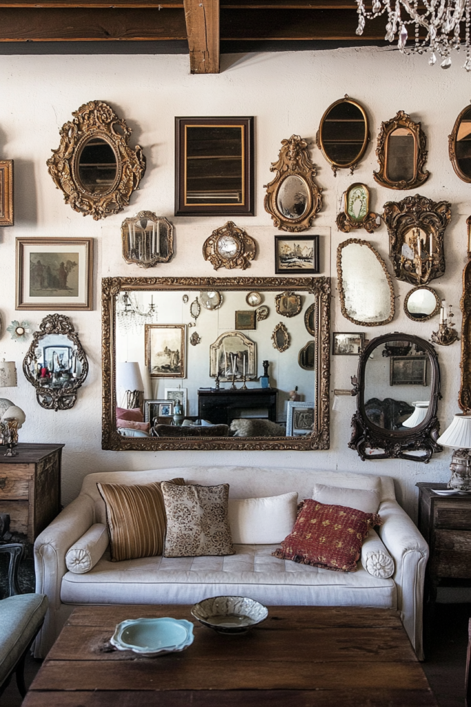 14. Antique Mirrors