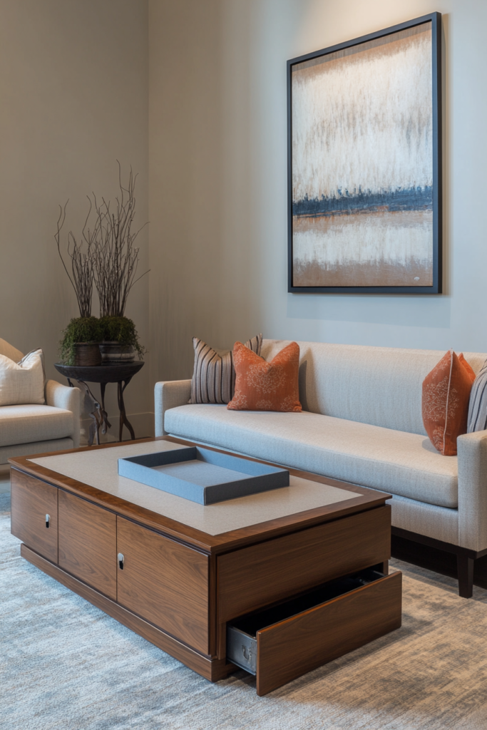 14. Dual-Purpose Coffee Table