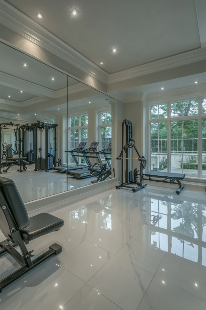 14. Floor-to-Ceiling Mirrors for a Dramatic Effect