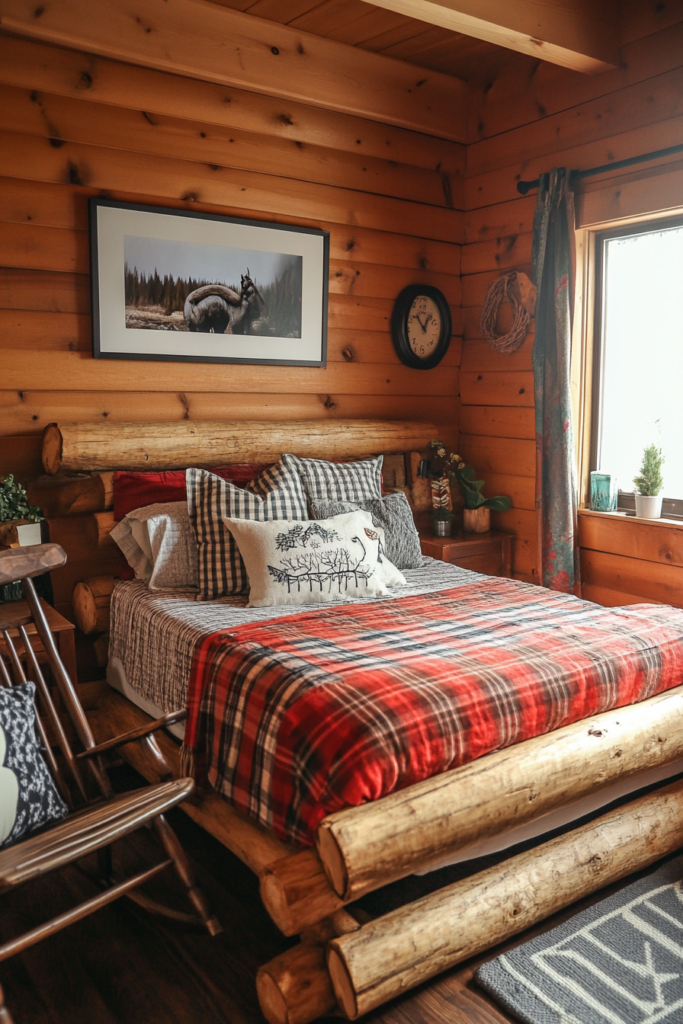 14. Log Furniture
