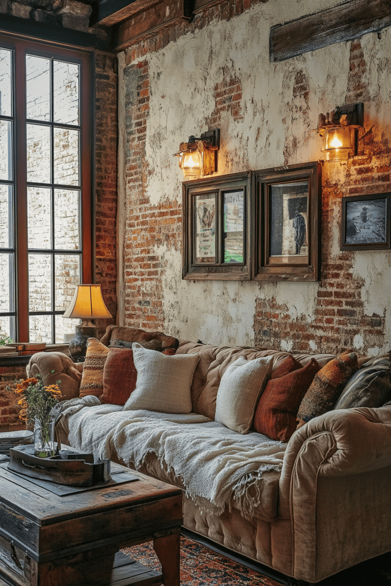 Curated visual reference: 19 Rustic Boho Living Room Ideas Photo Inspiration