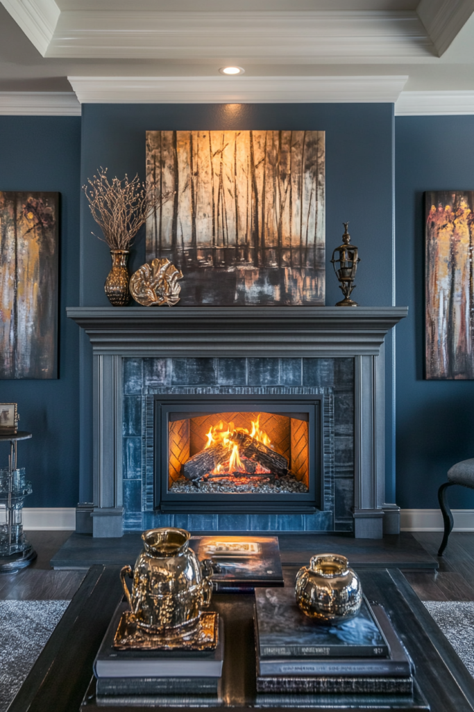 15. Bold Fireplace Design