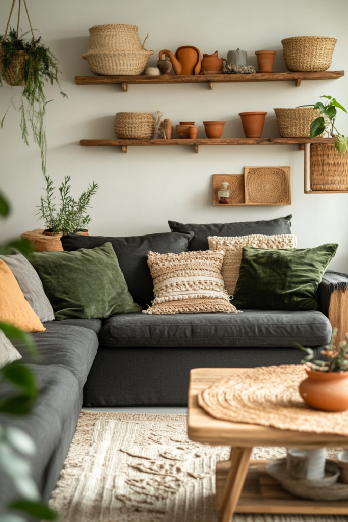 15. Earthy and Organic with Natural Materials