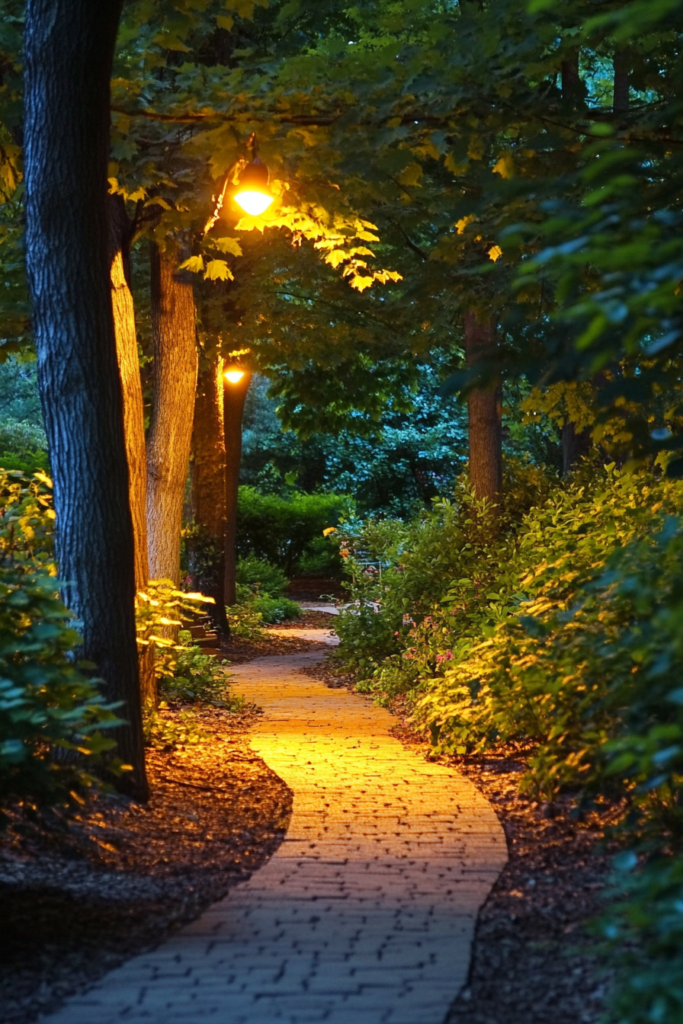 15. Moonlighting (Tree-Mounted Lights)