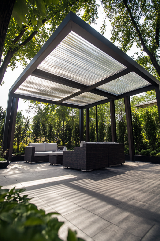 15. Polycarbonate Sheets for a Sleek and Modern Look