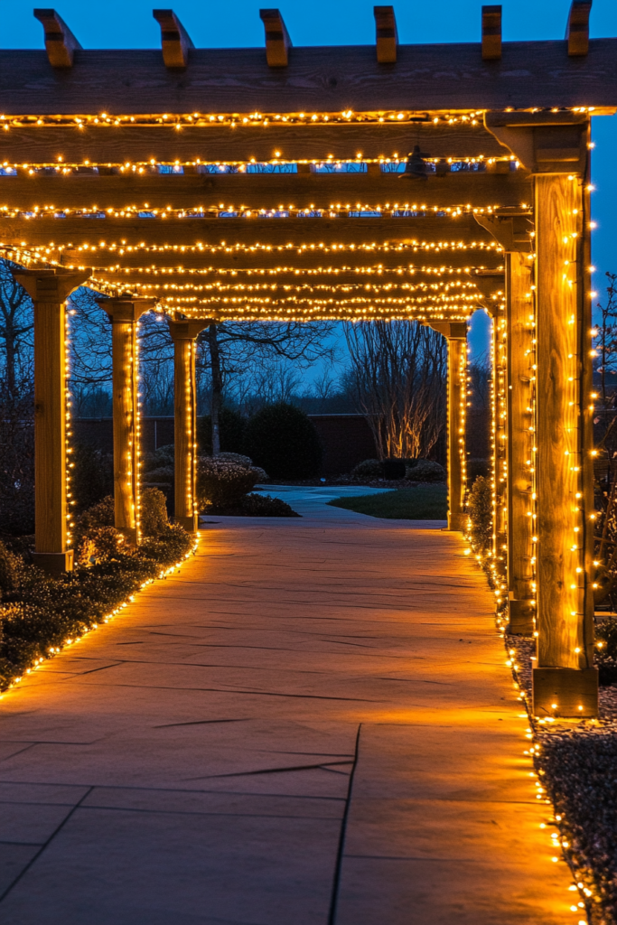 15. Rope Lights: A Soft, Glowing Border