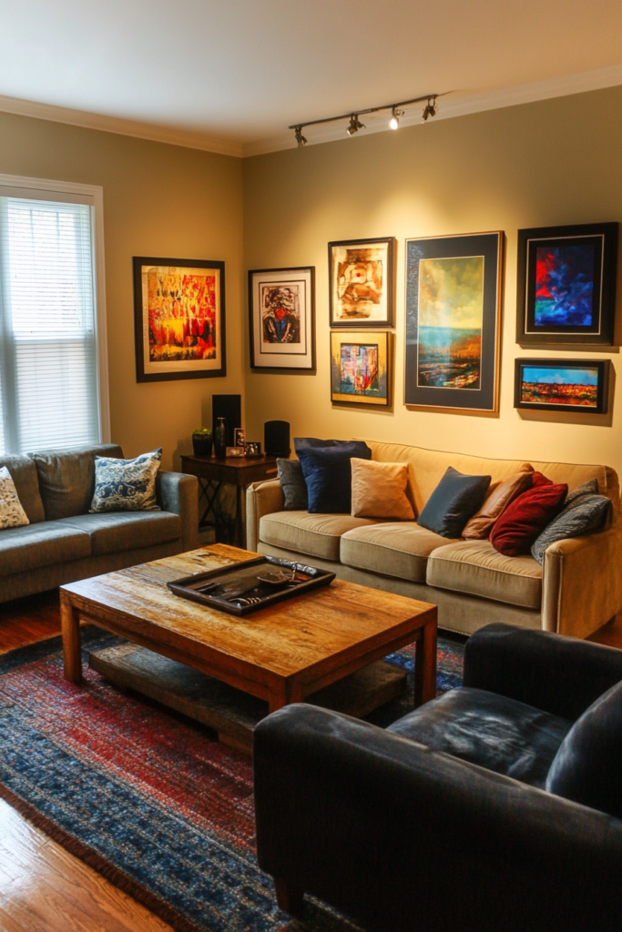 15. Thoughtfully Curated Art