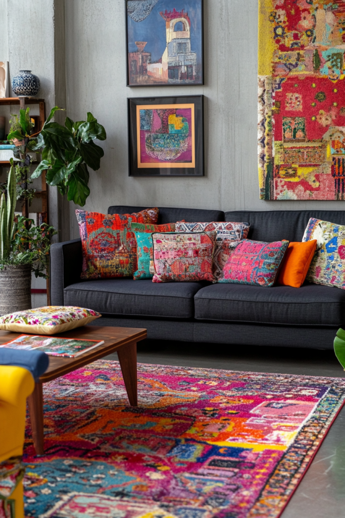 16. Eclectic Fusion with Bold Patterns