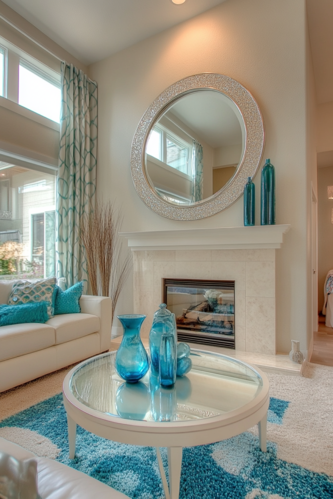 16. Reflective Elements for a Spacious Look