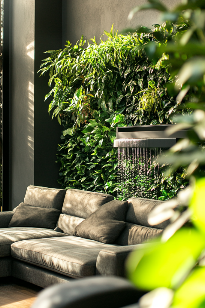 18. Fern-Focused Wall