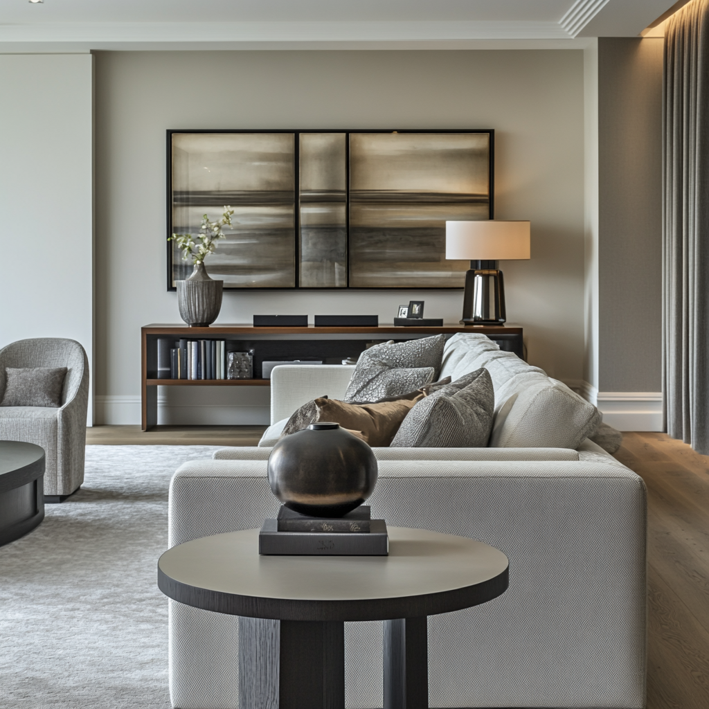 19. Break Up the Space with a Console Table
