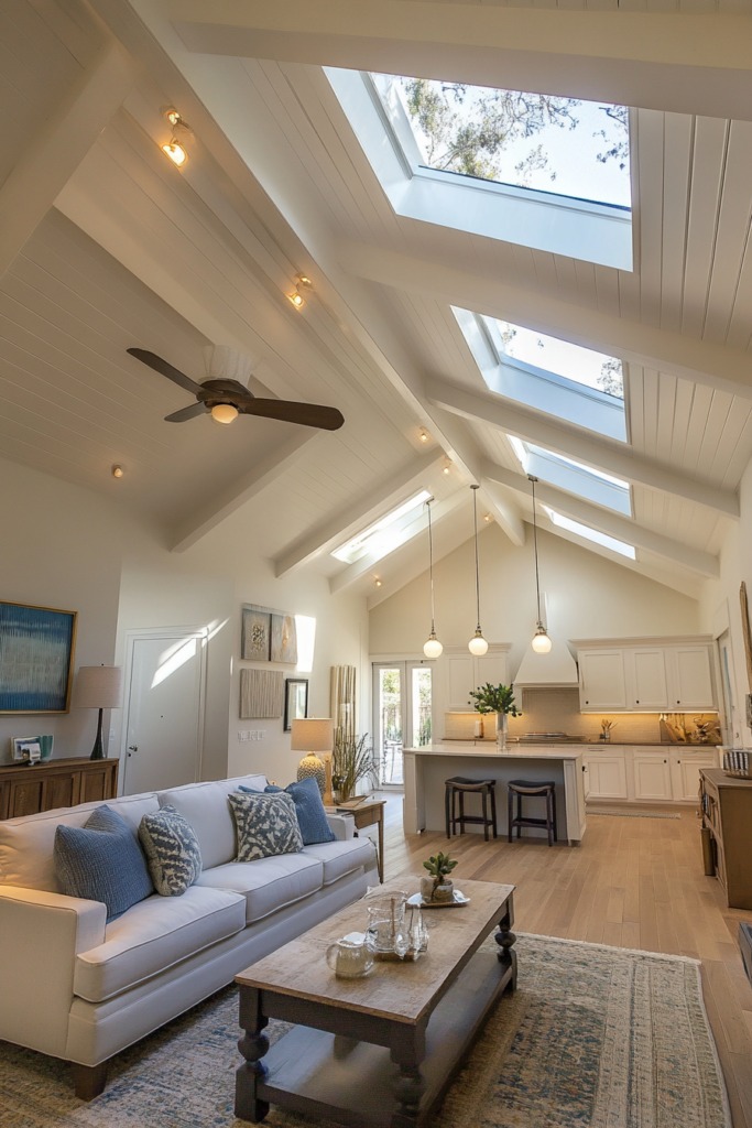 19. Incorporate Skylights for Enhanced Natural Illumination
