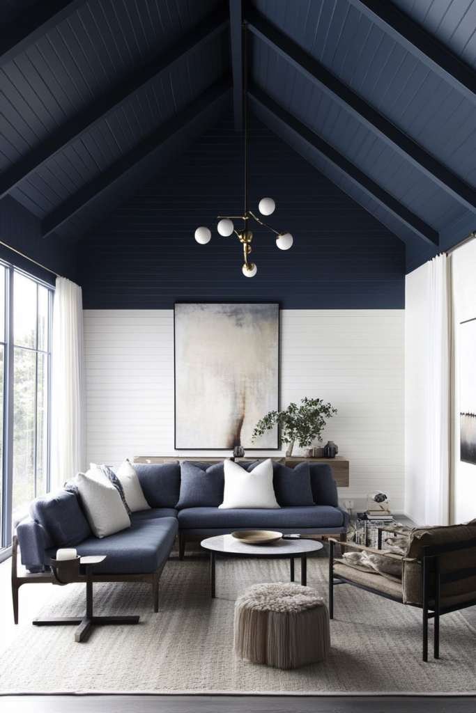 2. Color Me Beautiful: Paint Ideas for Vaulted Spaces