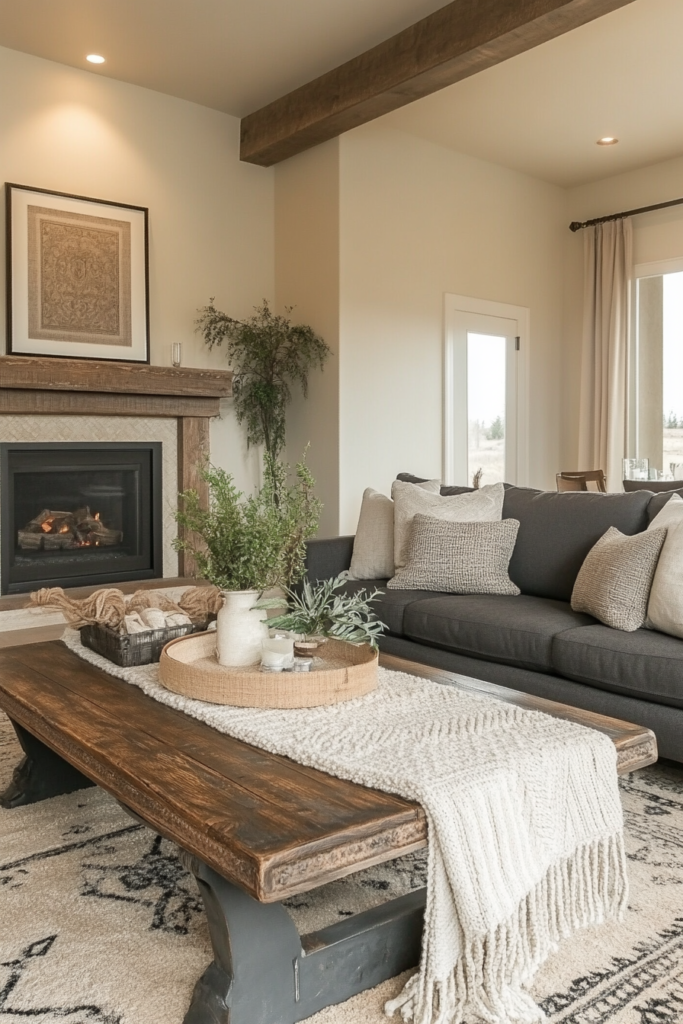 2. Cozy and Inviting with Warm Neutrals