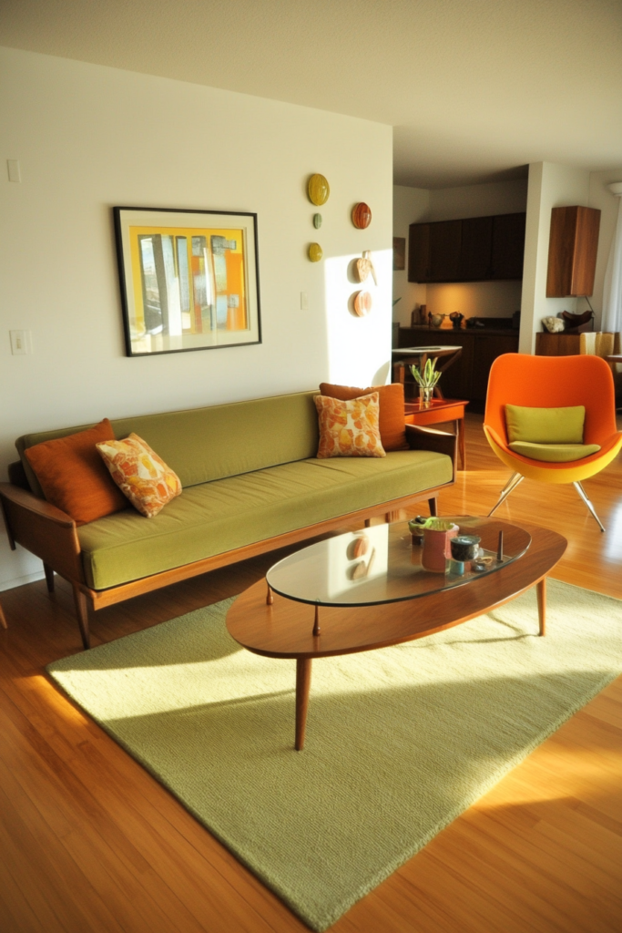 2. Incorporate Mid-Century Modern Furniture