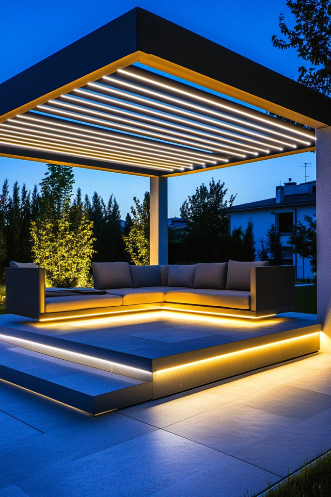 2. LED Strip Lights: Modern and Efficient