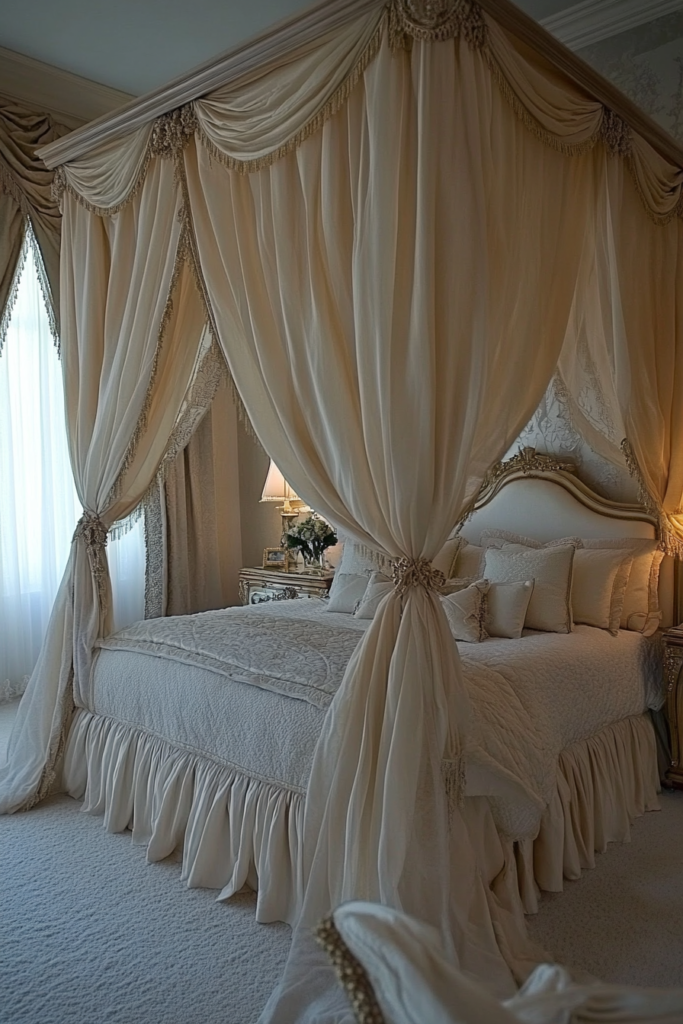 20. Canopy Beds for a Regal Touch