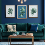 21 Blue and Green Living Room Ideas f