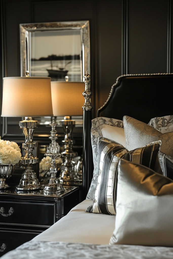 21. Mixed Metals for a Sophisticated Contrast