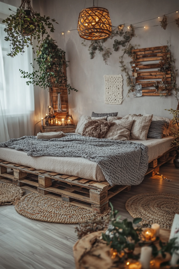 25. Oversized Pallet Bed