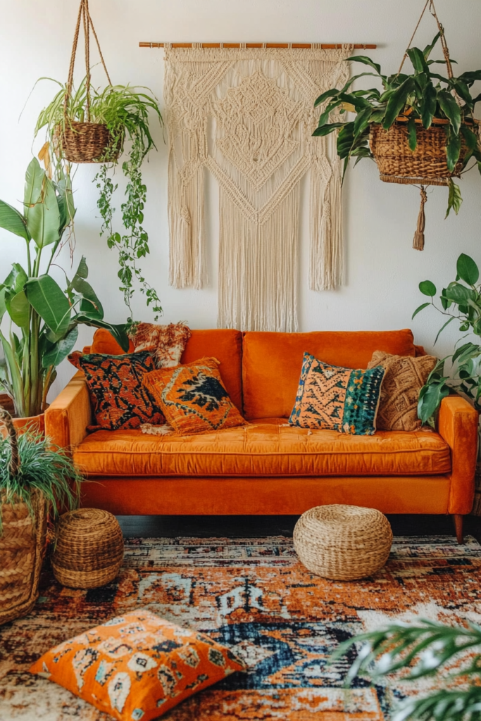 3. Earthy and Bohemian Vibes