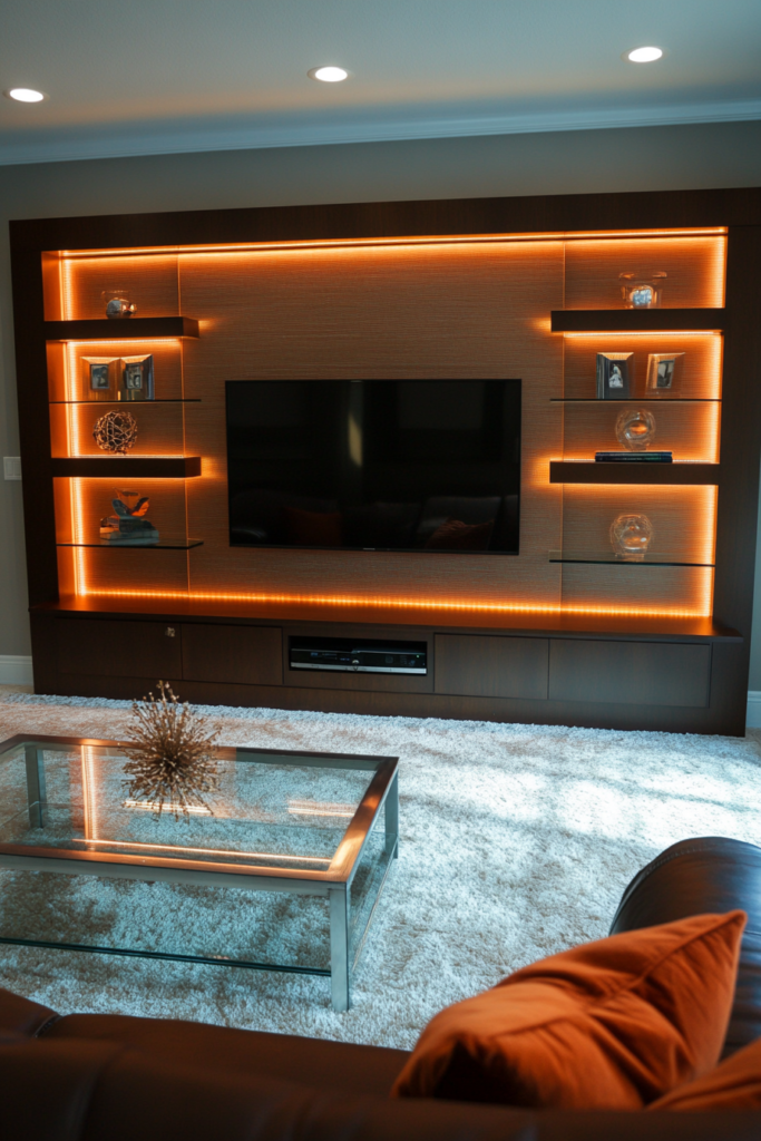 3. Integrated LED Lighting