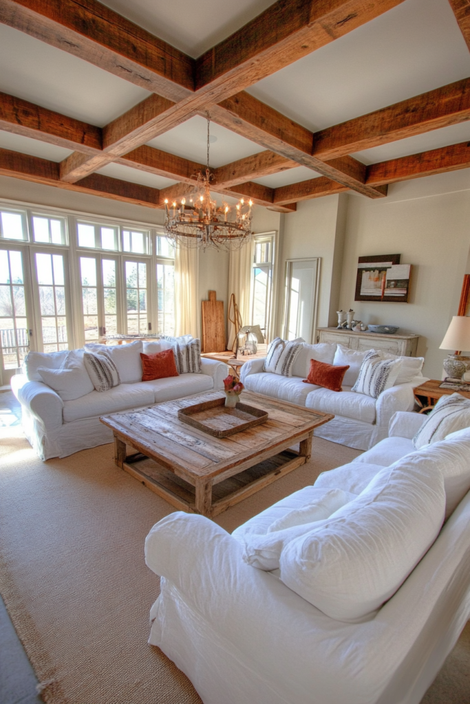 4. Classic White Slipcovers