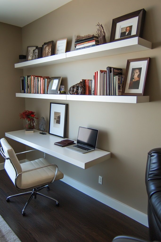 4. Floating Shelves