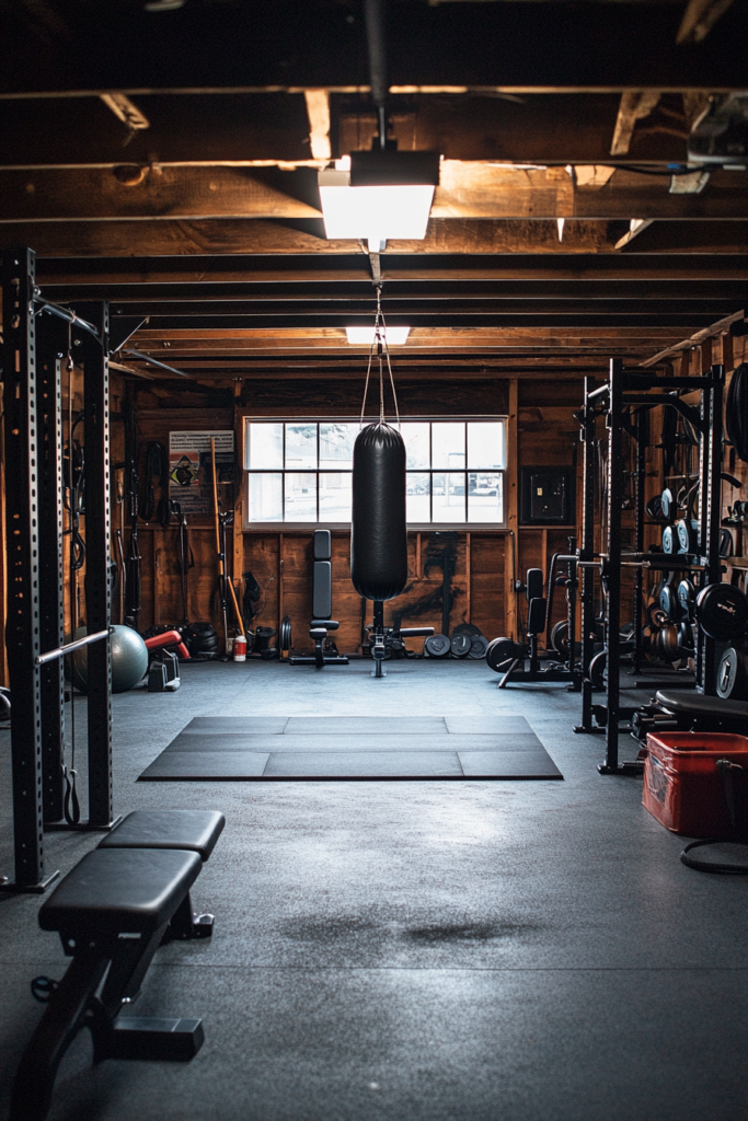 4. Garage Gym: Turn Your Parking Spot into a Fitness Hub