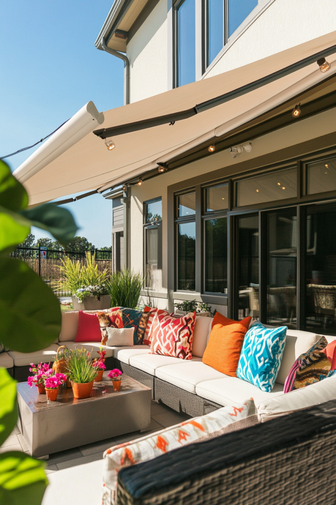 4. Retractable Awning for Flexibility
