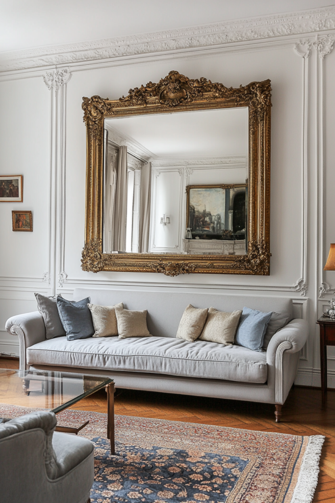 4. Single Large Mirror