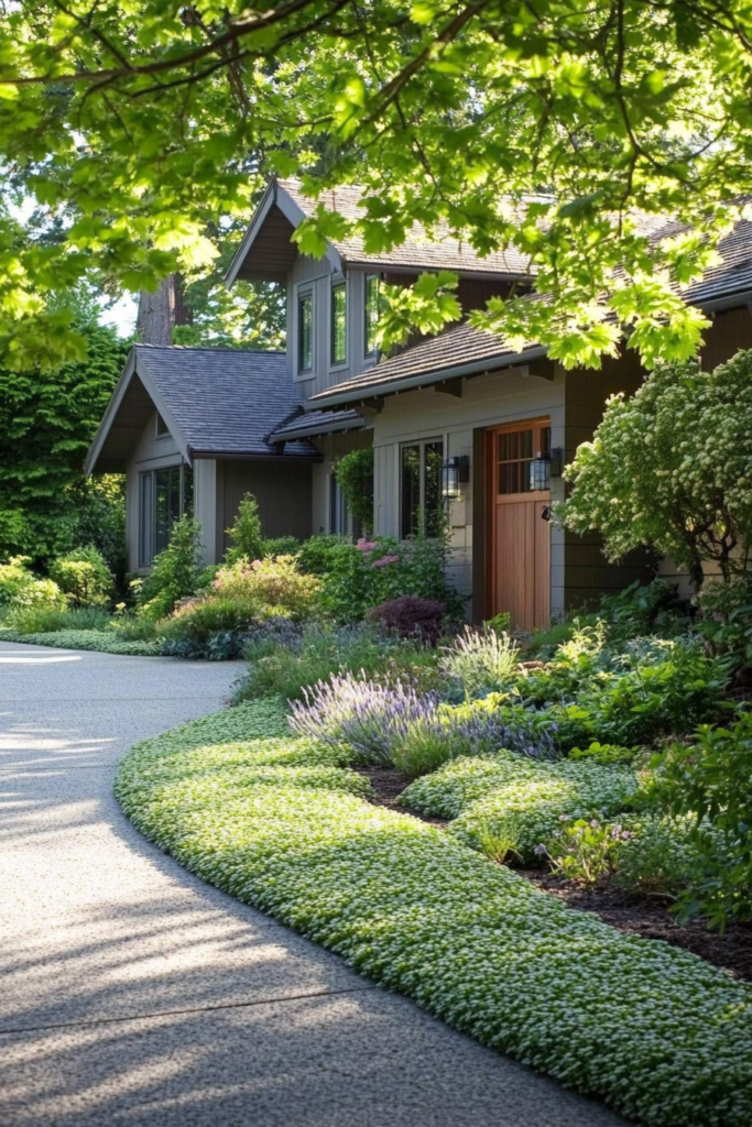 5. Durable Greenery with Ground Covers