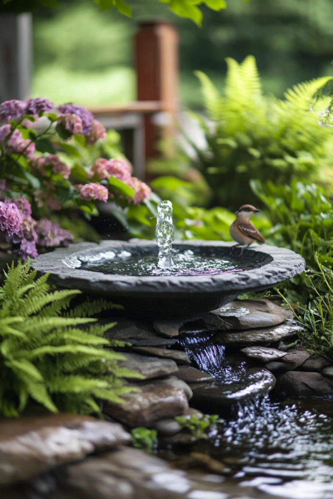 5. Install a Tranquil Water Feature
