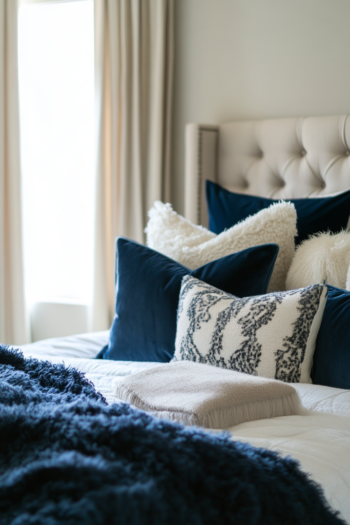 5. Luxurious Layers with Different Textures
