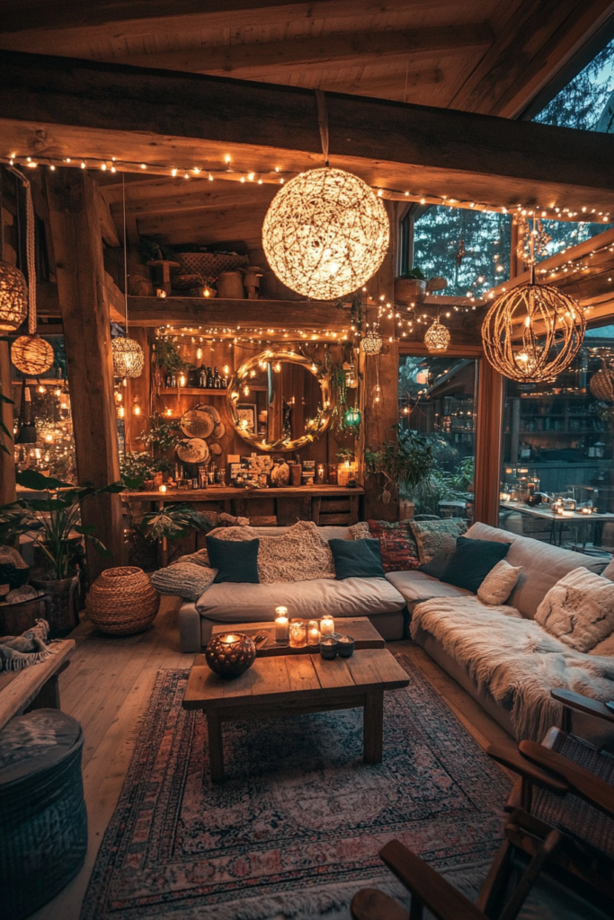 5. Use Eclectic Lighting