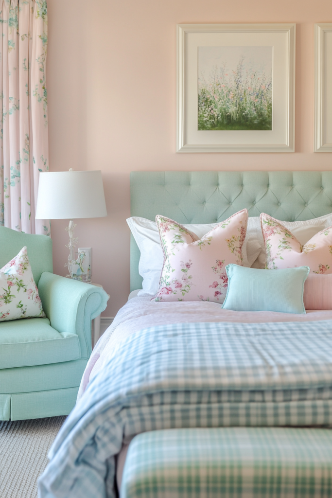 6. Brighten the Room with Pastel Accents