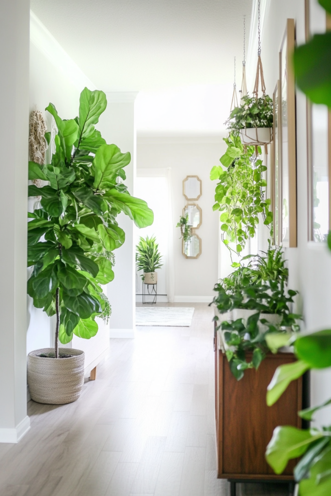 6. Incorporating Greenery for Freshness