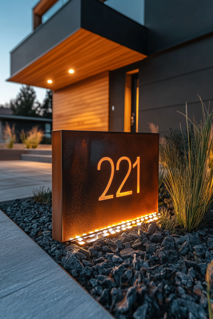 6. LED-Lit Numbers